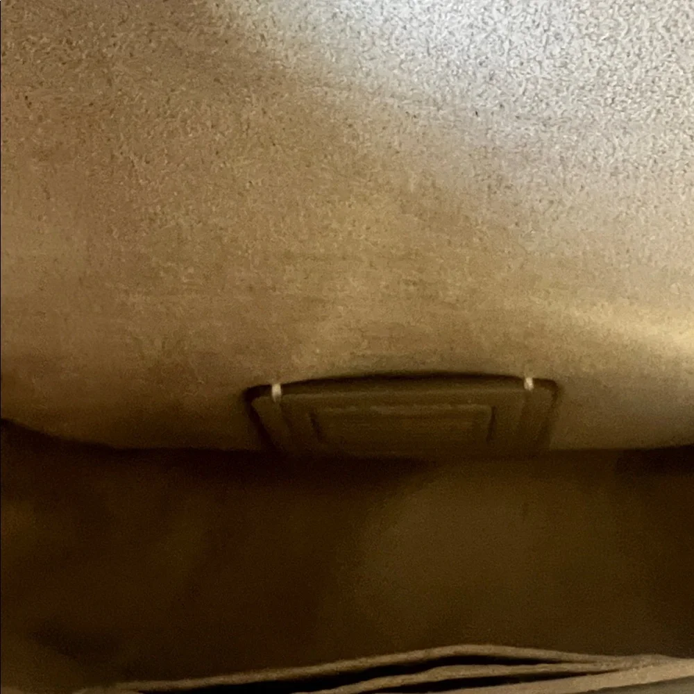 Coach Lysa Metallic Champagne Mini Top-Handle Crossbody - Picture 9 of 9